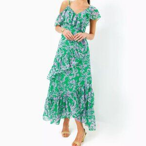 Lilly Pulitzer Rosalynn Ruffle Maxi Dress